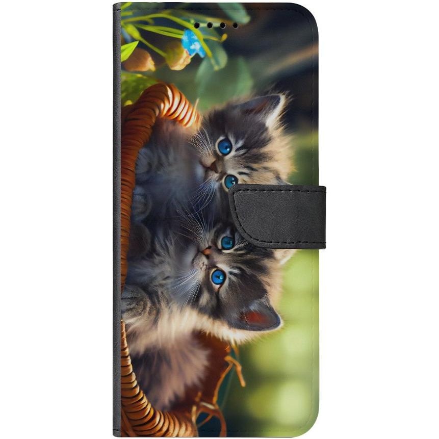 Handyhülle für Samsung Galaxy S20 Plus Hülle aus Kunstleder mit Lasche mit Motiv - 4153